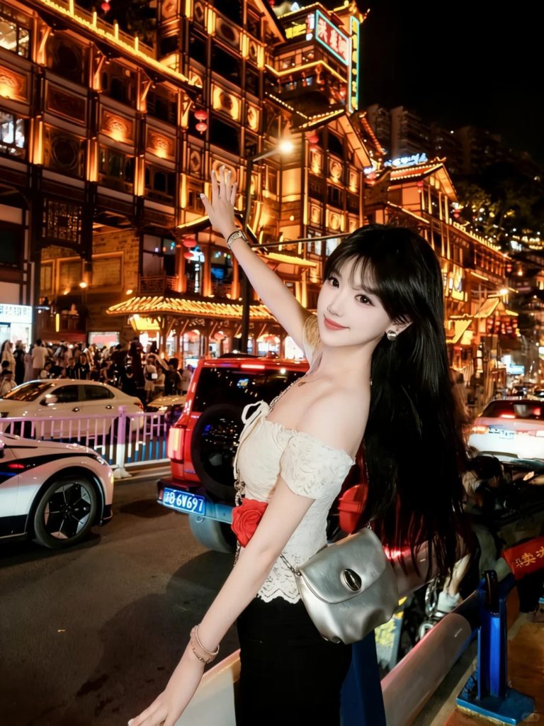 城市生活人物配图